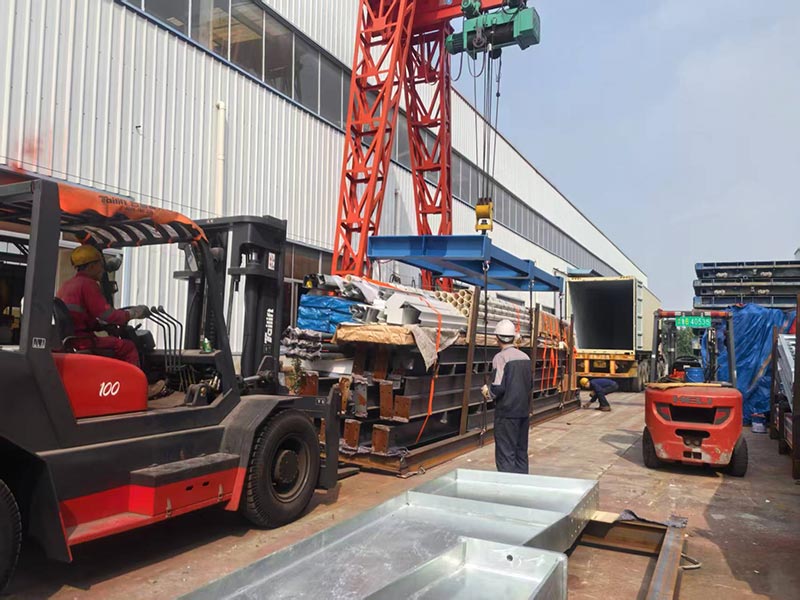 Uspešno poslane jeklene konstrukcije Gvajane, ki olajšajo nova čezmorska gradbena potovanja