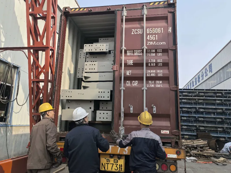 Komponente jeklene konstrukcije za obsežni projekt jeklenega skladišča v Čilu so bile uspešno odpremljene in podpirajo gradnjo lokalnega logističnega središča