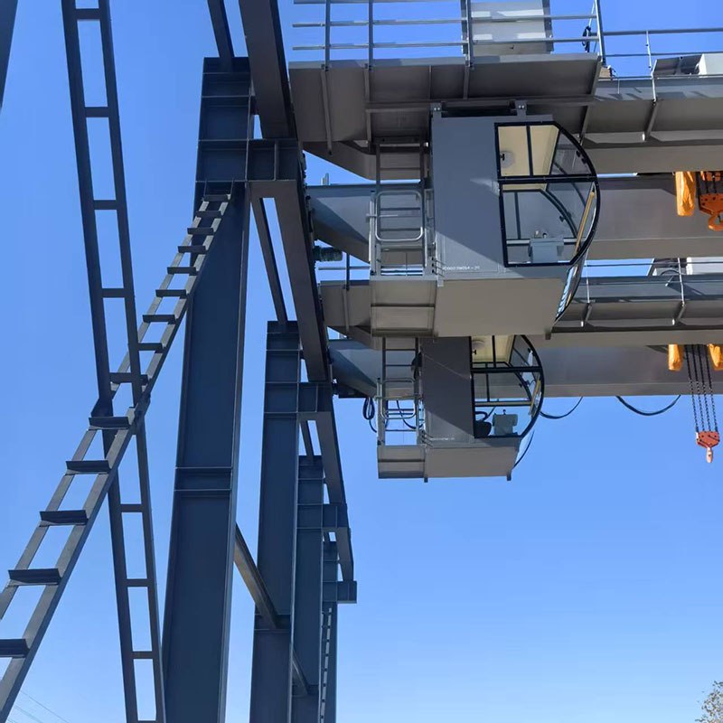 Mechanical processing equipment operation steel platform