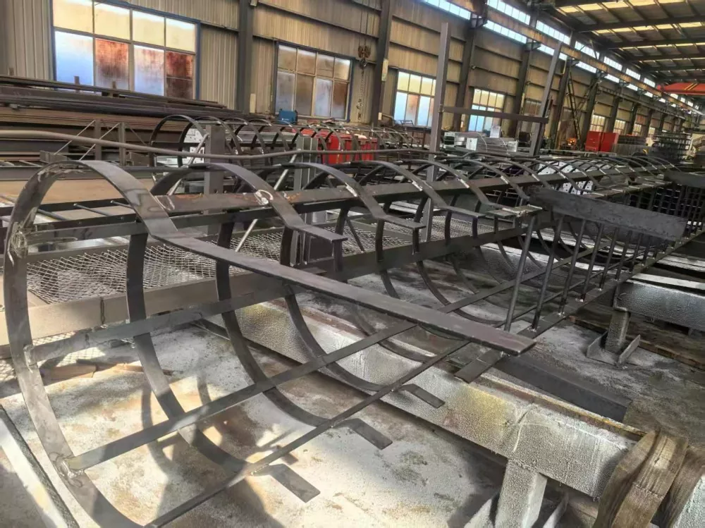 Industrijska jeklena lestev za navpični dostop